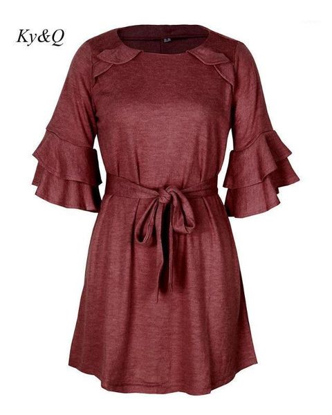 runway designer 2020 autumn winter women's new elegant sweet o-neck pullover ruffle sleeve bow tie mid-length dress slim sweater1, White;black
runway designer 2020 autumn winter women's new elegant sweet o-neck pullover ruffle sleeve bow tie mid-length dress slim sweater1, White;black