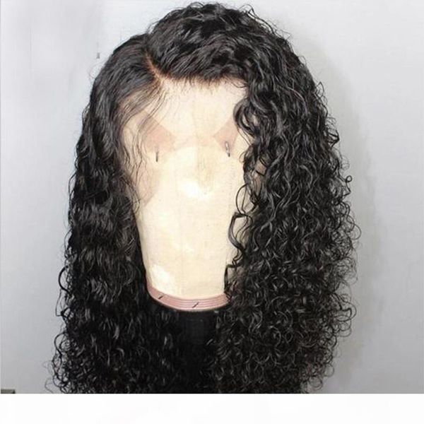 360 frontal full lace human hair wigs curly side part glueless brazilian remy hair curly 360 lacefront wig for black women, Black;brown
360 frontal full lace human hair wigs curly side part glueless brazilian remy hair curly 360 lacefront wig for black women, Black;brown