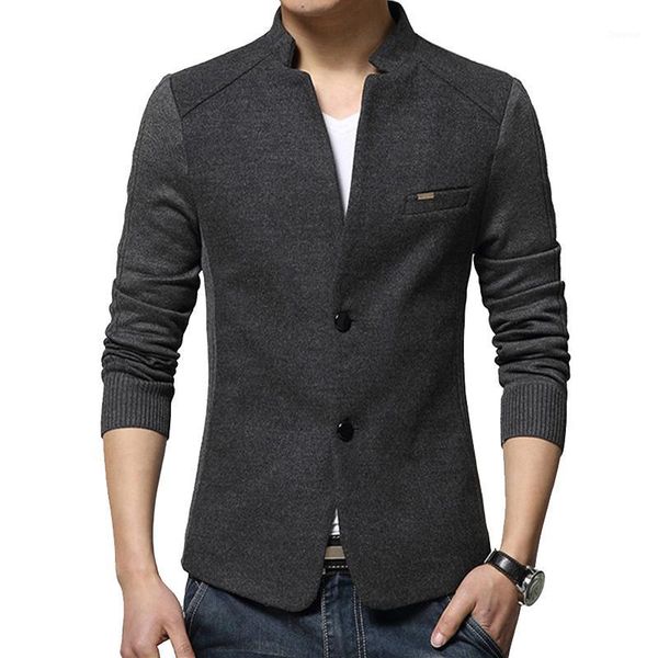 isurvivor 2020 men patchwork jackets coats jaqueta masculina male casual fashion slim fit large size business casual suit blazer1, Black;brown
isurvivor 2020 men patchwork jackets coats jaqueta masculina male casual fashion slim fit large size business casual suit blazer1, Black;brown