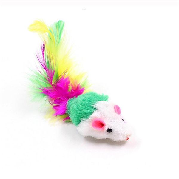 1pc color feather mouse cat toys random color mini mice catchable pet playing toys so qylsme
1pc color feather mouse cat toys random color mini mice catchable pet playing toys so qylsme