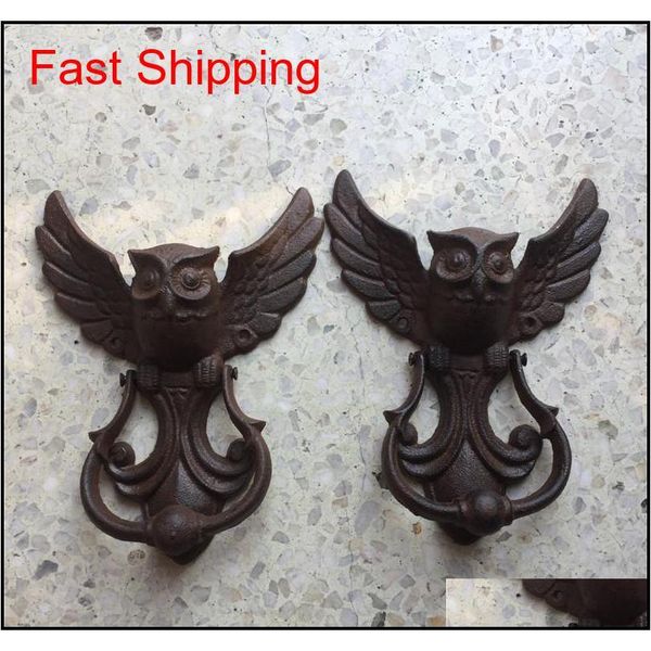2 pieces rustic cast iron owl decorative door knocker traditional vintage style door handle door latch country rural qylouq yh_pack
2 pieces rustic cast iron owl decorative door knocker traditional vintage style door handle door latch country rural qylouq yh_pack