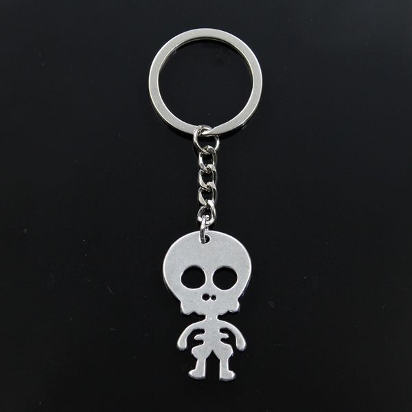 new keychain 39x23mm alien et bones pendants diy men car key chain ring holder keyring souvenir jewelry gift, Silver
new keychain 39x23mm alien et bones pendants diy men car key chain ring holder keyring souvenir jewelry gift, Silver