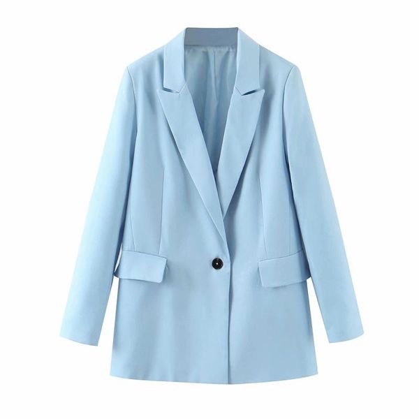 women's suits & blazers elegant women loose blue 2021 fashion ladies notched collar jacket casual female long sleeve jackets girls, White;black
women's suits & blazers elegant women loose blue 2021 fashion ladies notched collar jacket casual female long sleeve jackets girls, White;black