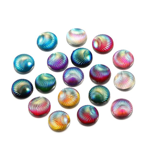20pcs/lot 10mm shell shape resin cabochons multicolor round flat back cabochon diy for jewelry making supplies finding earring q jllkge, Black
20pcs/lot 10mm shell shape resin cabochons multicolor round flat back cabochon diy for jewelry making supplies finding earring q jllkge, Black
