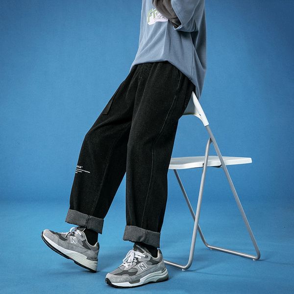 2021 new men's casual oversize denim 2021 spring summer straight solid color korean streetwear male jeans uls2, Blue
2021 new men's casual oversize denim 2021 spring summer straight solid color korean streetwear male jeans uls2, Blue