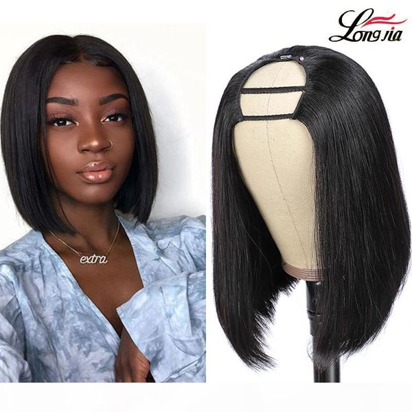 new arrival none lace wig u part virgin hair women straight bob wigs short human hair wigs 150% density, Black;brown
new arrival none lace wig u part virgin hair women straight bob wigs short human hair wigs 150% density, Black;brown