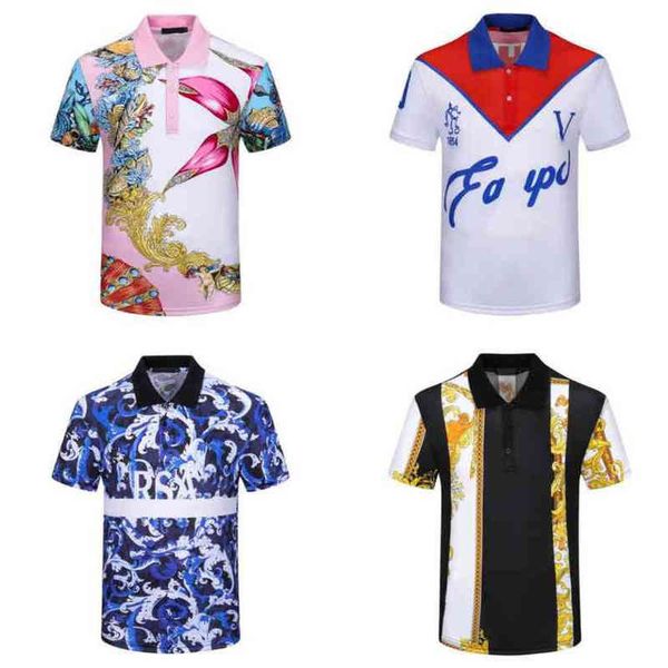 22fw men cotton t shirts fashion polo summer short-sleeved pullover t-shirt hd printing luxury brand letter logo tee mens clothes plus size, White;black
22fw men cotton t shirts fashion polo summer short-sleeved pullover t-shirt hd printing luxury brand letter logo tee mens clothes plus size, White;black