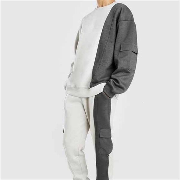 man oversized cargo sweater tracksuit8uy, Black 
man oversized cargo sweater tracksuit8uy, Black