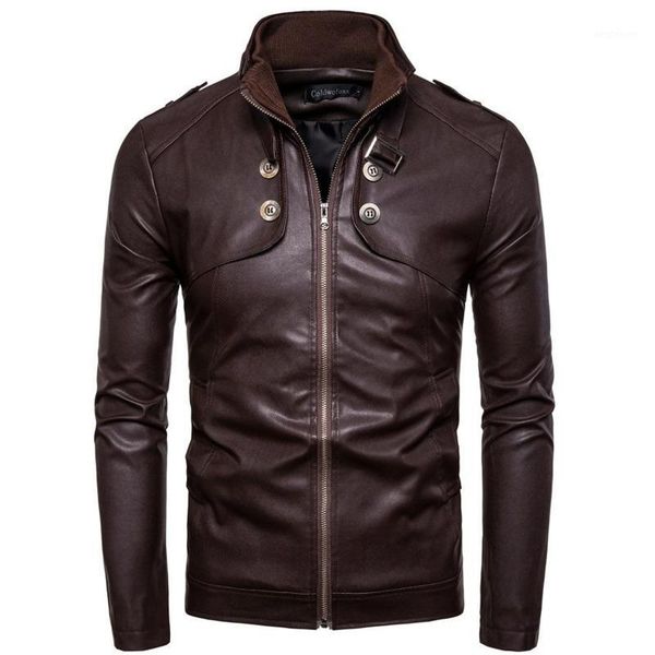 men's fur & faux ewq / men's wear 2021 autumn multi-button moto biker stand collar pu leather jacket for male 4xl size black coat
men's fur & faux ewq / men's wear 2021 autumn multi-button moto biker stand collar pu leather jacket for male 4xl size black coat