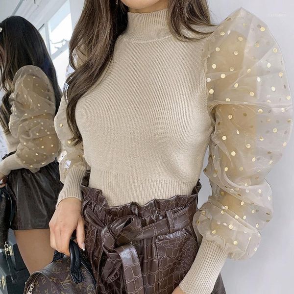spring women shirts knitted korean fashion clothing gauze puff long sleeve undershirt ladies slim joker slim shirt 1, White
spring women shirts knitted korean fashion clothing gauze puff long sleeve undershirt ladies slim joker slim shirt 1, White
