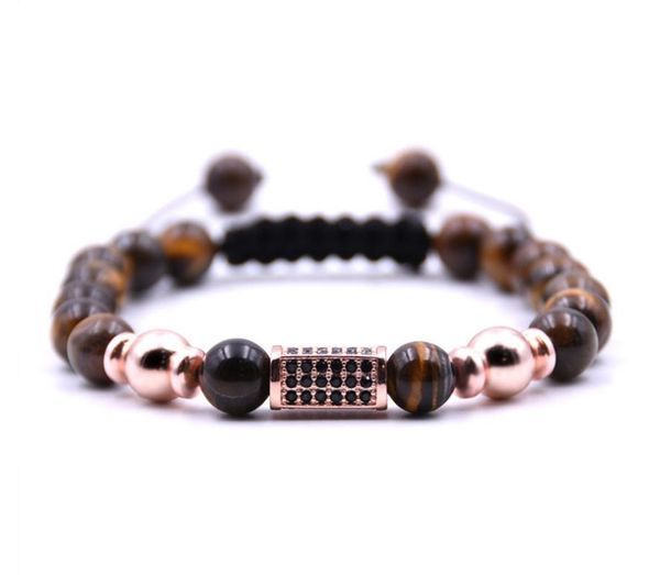 2020 brand new fashion pave cz men bracelet 8mm tiger eye stone beads with gem bead diy charm bracelet for men jewelry gift, Black
2020 brand new fashion pave cz men bracelet 8mm tiger eye stone beads with gem bead diy charm bracelet for men jewelry gift, Black