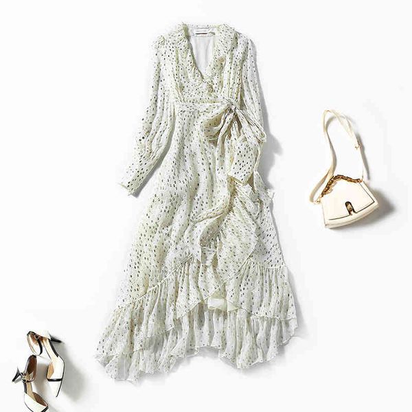 casual dresses high end lady print v-neck silk fairy skirt long sleeve mulberry shenzhen nanyou dress 2o51, Black;gray
casual dresses high end lady print v-neck silk fairy skirt long sleeve mulberry shenzhen nanyou dress 2o51, Black;gray