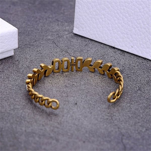 open style bracelet with wheat ear inlaid brilliant diamonds lovers' hand ornaments cool wind women's gift, Black
open style bracelet with wheat ear inlaid brilliant diamonds lovers' hand ornaments cool wind women's gift, Black