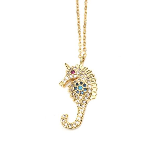 pendant necklaces doreenbeads stainless steel chain necklace seahorse animal cubic zirconia women fashion jewelry gift 45cm long, 1 pc, Silver
pendant necklaces doreenbeads stainless steel chain necklace seahorse animal cubic zirconia women fashion jewelry gift 45cm long, 1 pc, Silver