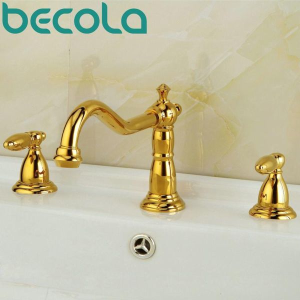 bathroom sink faucets 3pice gold basin faucet deck mounted three piece bathtub and cold tap gz-8123k
bathroom sink faucets 3pice gold basin faucet deck mounted three piece bathtub and cold tap gz-8123k
