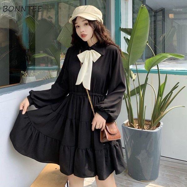 long sleeve dress autumn basic classy vintage all-match simple ladies vestidos party lovely girls clothing ulzzang club holiday1, Black;gray
long sleeve dress autumn basic classy vintage all-match simple ladies vestidos party lovely girls clothing ulzzang club holiday1, Black;gray