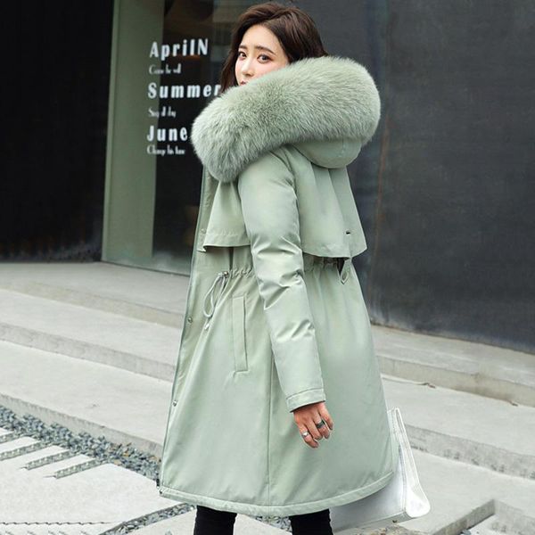 women's down & parkas 2021 cotton liner parker fashion adjustable waist fur collar winter thick jacket women medium long hooded parka c, Black
women's down & parkas 2021 cotton liner parker fashion adjustable waist fur collar winter thick jacket women medium long hooded parka c, Black