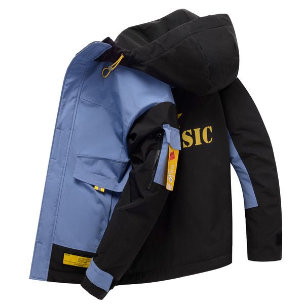 men's coat spring summer 2020 new arrival outerwear korean version fashion trend casual loose with hoodie jacket overalls klgz, Black;brown
men's coat spring summer 2020 new arrival outerwear korean version fashion trend casual loose with hoodie jacket overalls klgz, Black;brown