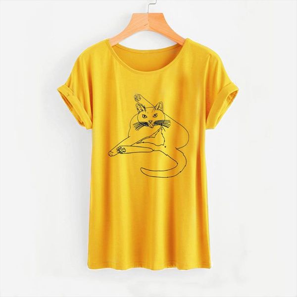 2021 new womens t shirts fashion funny cat licking butt tee feminist 100% pure cotton tshirt funny shirt tees womens shirt, White
2021 new womens t shirts fashion funny cat licking butt tee feminist 100% pure cotton tshirt funny shirt tees womens shirt, White