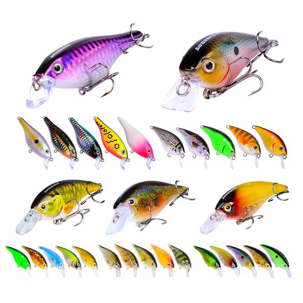 6pcs/set fishing lure crankbaits fishing baits swimbaits boat ocean ater lures kit fishing tackle for trout bass perch
6pcs/set fishing lure crankbaits fishing baits swimbaits boat ocean ater lures kit fishing tackle for trout bass perch