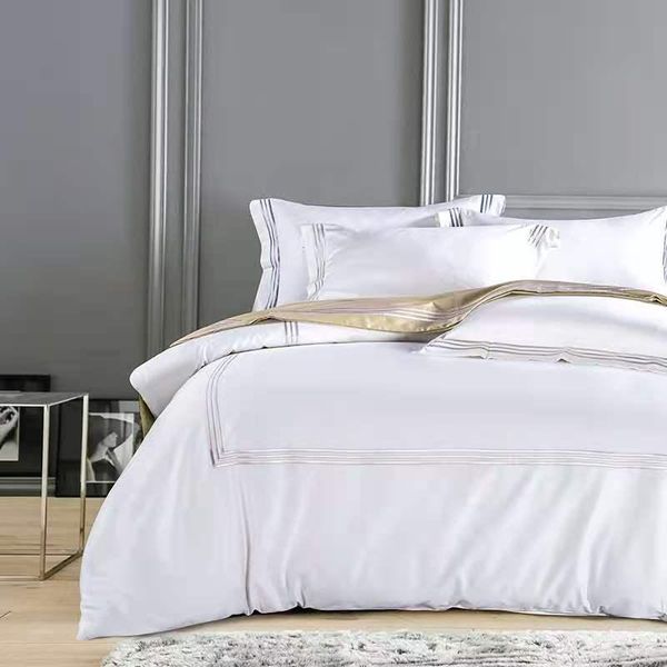 bedding sets 4-piece set american-style simple four-piece solid color pure plain egyptian cotton bed sheet quilt cover comforter
bedding sets 4-piece set american-style simple four-piece solid color pure plain egyptian cotton bed sheet quilt cover comforter