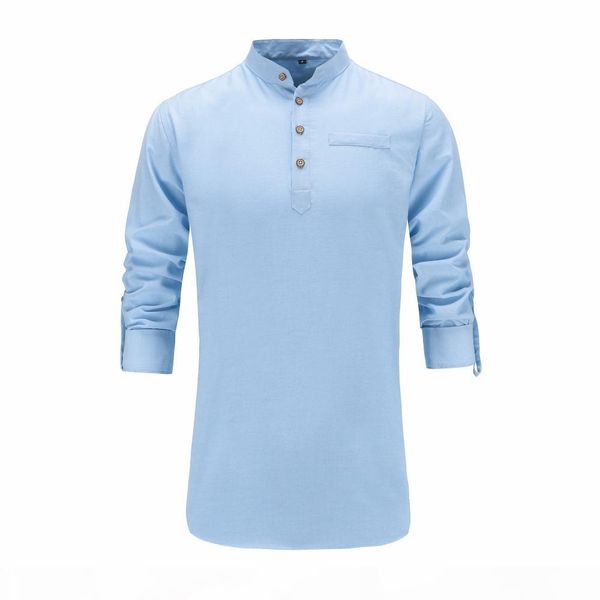 2018 summer men cotton shirt long sleeve mandarin collar slim fit shirt mens breathable chinese style dress shirts men clothes, White;black
2018 summer men cotton shirt long sleeve mandarin collar slim fit shirt mens breathable chinese style dress shirts men clothes, White;black