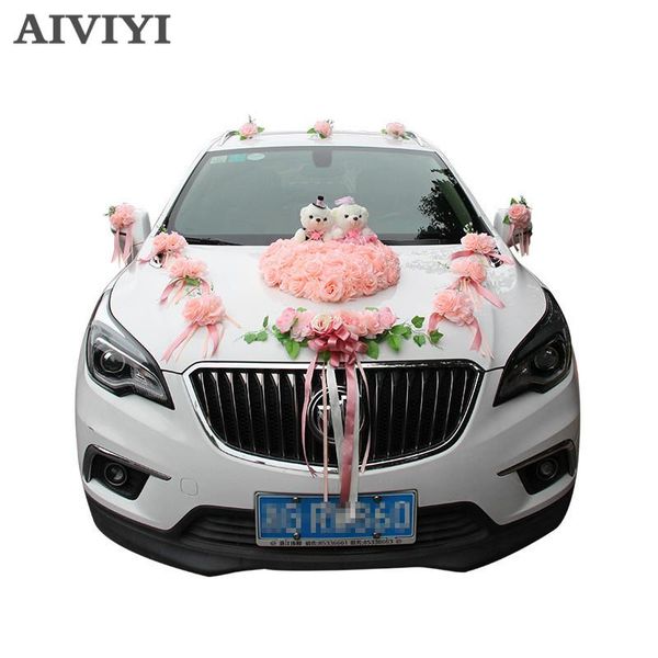 heart-shaped cute bear wedding car flower artificial flower silk wreath wedding car decoration christmas 1 piece set
heart-shaped cute bear wedding car flower artificial flower silk wreath wedding car decoration christmas 1 piece set