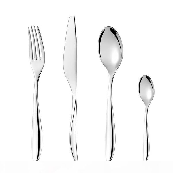 cozy zone 24 pcs cutlery set silver dinner set classic restaurant stainless steel kitchen wedding dining dinnerware tableware t200107
cozy zone 24 pcs cutlery set silver dinner set classic restaurant stainless steel kitchen wedding dining dinnerware tableware t200107