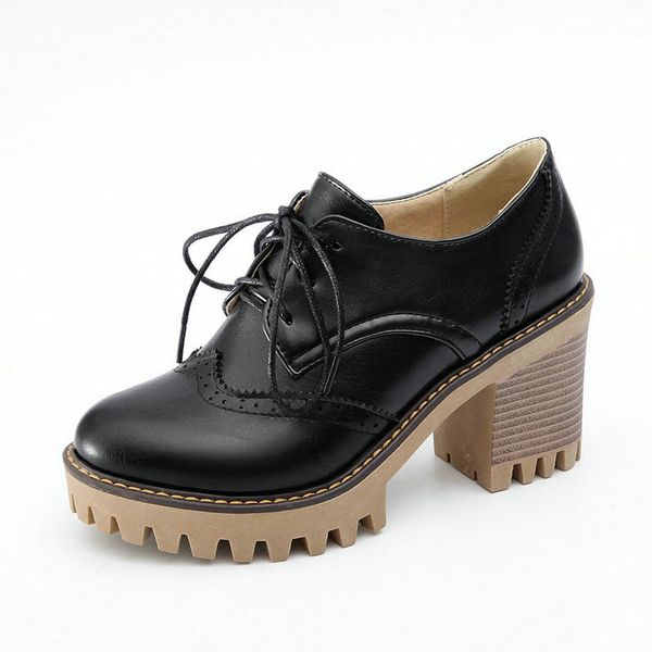 2020 female pumps handcrafted high-square platform rentals leather all the game round toe fashion shoe size 34-43, Black
2020 female pumps handcrafted high-square platform rentals leather all the game round toe fashion shoe size 34-43, Black