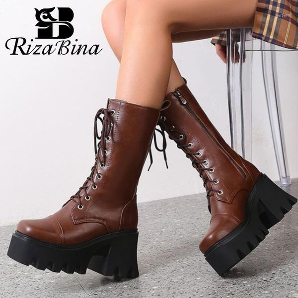 boots rizabina size 35-43 women mid calf platform strange heel cross strap shoes winter party footwear1, Black
boots rizabina size 35-43 women mid calf platform strange heel cross strap shoes winter party footwear1, Black