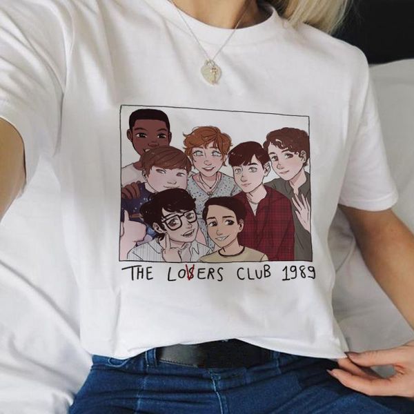 women summer fashion t shirt casual short sleeve loser lover it inspired tshirt losers club harajuku bf t-shirts oversize, White
women summer fashion t shirt casual short sleeve loser lover it inspired tshirt losers club harajuku bf t-shirts oversize, White