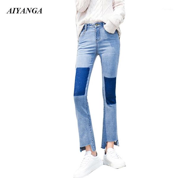 women's jeans denim women 2021 spring womens high waist flare pants elasticity fashion casual ripped for women1, Blue
women's jeans denim women 2021 spring womens high waist flare pants elasticity fashion casual ripped for women1, Blue