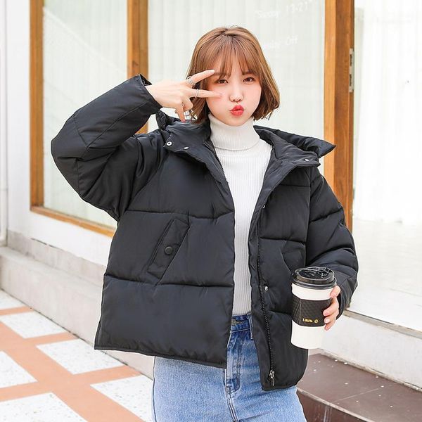 2019 new arrival fashion women winter jacket cotton padded warm thicken ladies coat short loose parka womens jackets office lady1, Black
2019 new arrival fashion women winter jacket cotton padded warm thicken ladies coat short loose parka womens jackets office lady1, Black