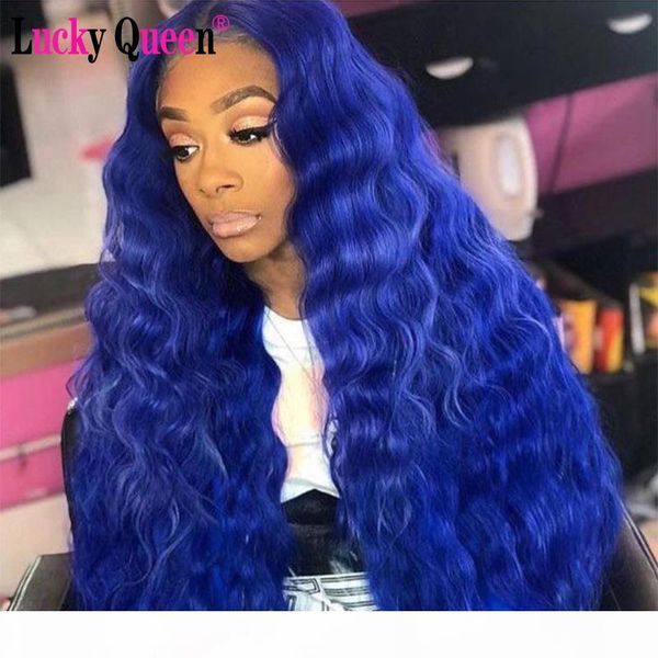 lucky queen wigs brazilian deep wave blue colored transparent lace part human hair wigs pre plucked for black women 180% density, Black;brown
lucky queen wigs brazilian deep wave blue colored transparent lace part human hair wigs pre plucked for black women 180% density, Black;brown