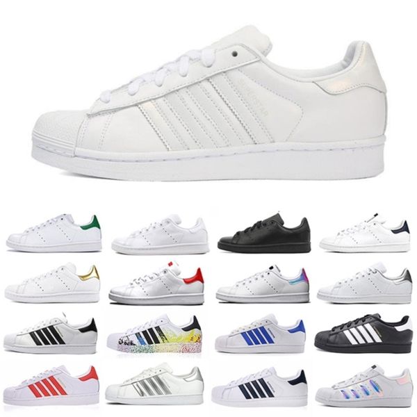 triple white stan smith superstar casual shoes superstars hologram leather fashion shoe plate-forme scarpe sports sneakers
triple white stan smith superstar casual shoes superstars hologram leather fashion shoe plate-forme scarpe sports sneakers