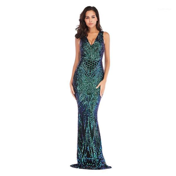 sequined mermaid formal evening dress sparkly v-neck long dress v-back trumpet prom gown for party cocktail vestidos de gala1, White;black
sequined mermaid formal evening dress sparkly v-neck long dress v-back trumpet prom gown for party cocktail vestidos de gala1, White;black