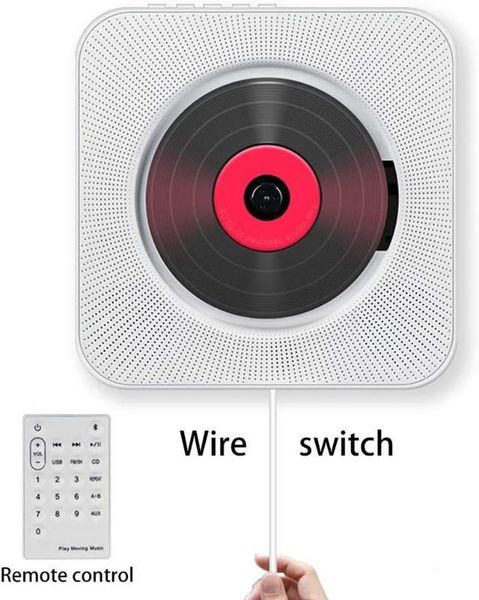 cd player, wall-mounted bluetooth portable home audio boombox with remote control fm radio built-in hifi speakers usb mp31
cd player, wall-mounted bluetooth portable home audio boombox with remote control fm radio built-in hifi speakers usb mp31