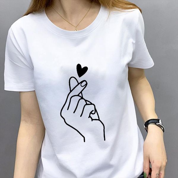 2020 new summer than heart printed t shirt women thin section white love t shirt femme amp; tee hipster korean tshirt
2020 new summer than heart printed t shirt women thin section white love t shirt femme amp; tee hipster korean tshirt