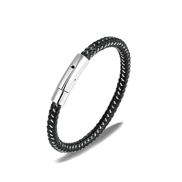 charm bracelets bracelet for men stainless steel wire rope handmade men's leather simple hand knitting wrist strap, Golden;silver
charm bracelets bracelet for men stainless steel wire rope handmade men's leather simple hand knitting wrist strap, Golden;silver