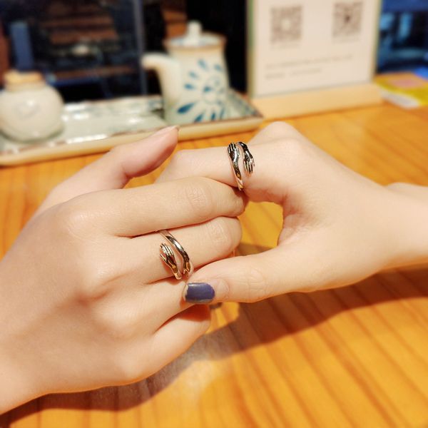 fashion tonglin open ring couple 925 sterling silver silver ring mens and womens couple rings minimalist creative hands ring jewelry fashion
fashion tonglin open ring couple 925 sterling silver silver ring mens and womens couple rings minimalist creative hands ring jewelry fashion