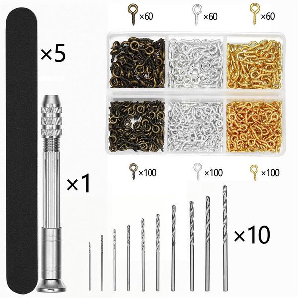 1set hand drill for resin molds sanding stick uv epoxy resin mold tools diy jewelry making equipments metal drill screw eyepins h sqcqmn, Silver
1set hand drill for resin molds sanding stick uv epoxy resin mold tools diy jewelry making equipments metal drill screw eyepins h sqcqmn, Silver