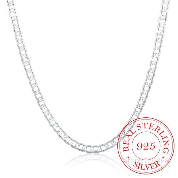 6mm 16inch-24inch curb chain necklaces silver jewelry men necklace 925 sterling silver necklace colar men jewelry accessories/f
6mm 16inch-24inch curb chain necklaces silver jewelry men necklace 925 sterling silver necklace colar men jewelry accessories/f