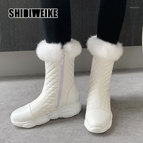 new winter women boots casual warm fur mid-calf boots shoes women slip-on round toe flats snow shoes va1221, Black
new winter women boots casual warm fur mid-calf boots shoes women slip-on round toe flats snow shoes va1221, Black