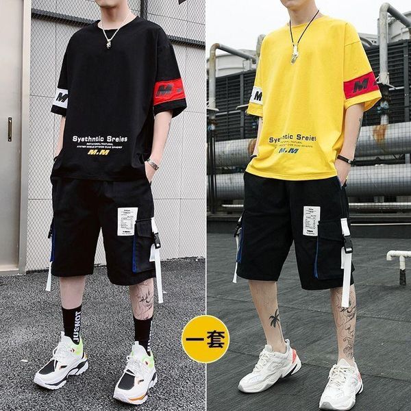 men's tracksuits mens clothing sets tracksuit men ropa hombre two pieces tees & middle length pants hip hop sports male suits summer t, Gray
men's tracksuits mens clothing sets tracksuit men ropa hombre two pieces tees & middle length pants hip hop sports male suits summer t, Gray