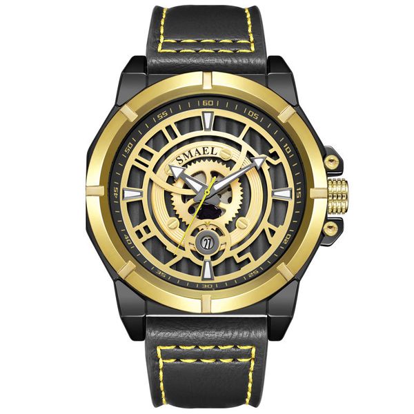 2021 new men watches luxury mens watches retro business quartz watches leather strap waterproof men's luminous watch, Slivery;brown
2021 new men watches luxury mens watches retro business quartz watches leather strap waterproof men's luminous watch, Slivery;brown