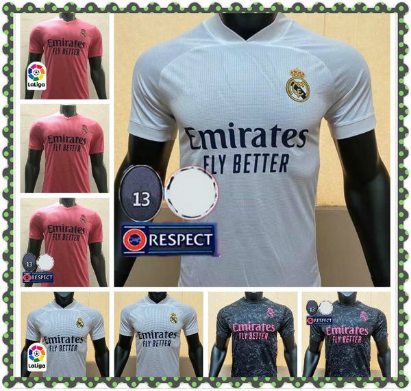 player version real madrid 2020 #7 hazard #9 benzema home away soccer jerseys 20/21 men player version football shirts sports uniforms, Black;yellow
player version real madrid 2020 #7 hazard #9 benzema home away soccer jerseys 20/21 men player version football shirts sports uniforms, Black;yellow
