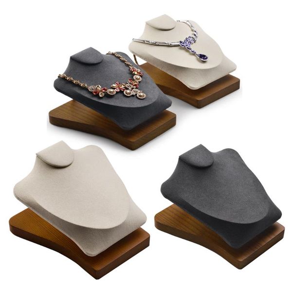 jewelry pouches, bags wood base necklace display bust - microfiber material necklace, pendant, chain mannequin stand, Pink;blue
jewelry pouches, bags wood base necklace display bust - microfiber material necklace, pendant, chain mannequin stand, Pink;blue