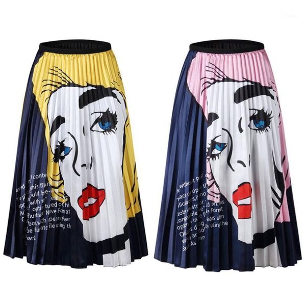skirts only 2colors 2020 new fashion gorgeous beauty printed pleated skirt rock style dashiki for ladies/women commuter skirt1, Red
skirts only 2colors 2020 new fashion gorgeous beauty printed pleated skirt rock style dashiki for ladies/women commuter skirt1, Red