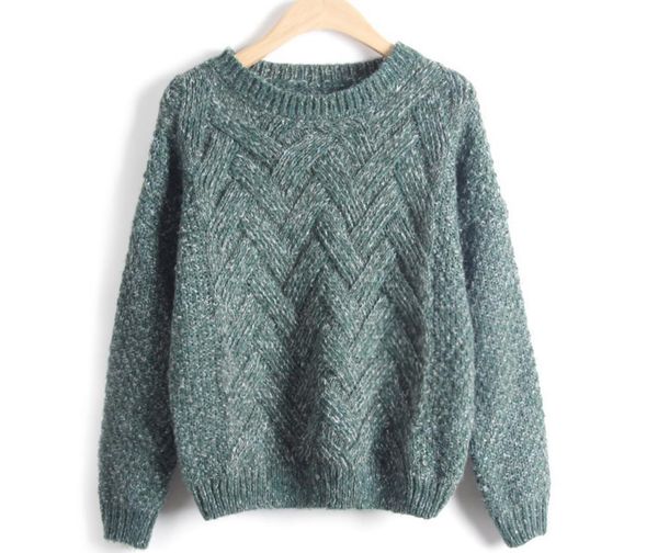 women girl winter sweater knitted pullovers casual loose sweater twisted sweater warm thick knited clothing, White;black
women girl winter sweater knitted pullovers casual loose sweater twisted sweater warm thick knited clothing, White;black
