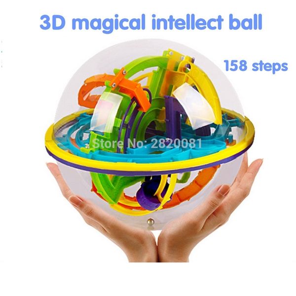 3d track maze magical intellect ball 158 steps,marble puzzle brain teaser game balance toy,educational&smart classic toy iq ball y200413
3d track maze magical intellect ball 158 steps,marble puzzle brain teaser game balance toy,educational&smart classic toy iq ball y200413